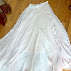 Lucy Paris blush maxi skirt